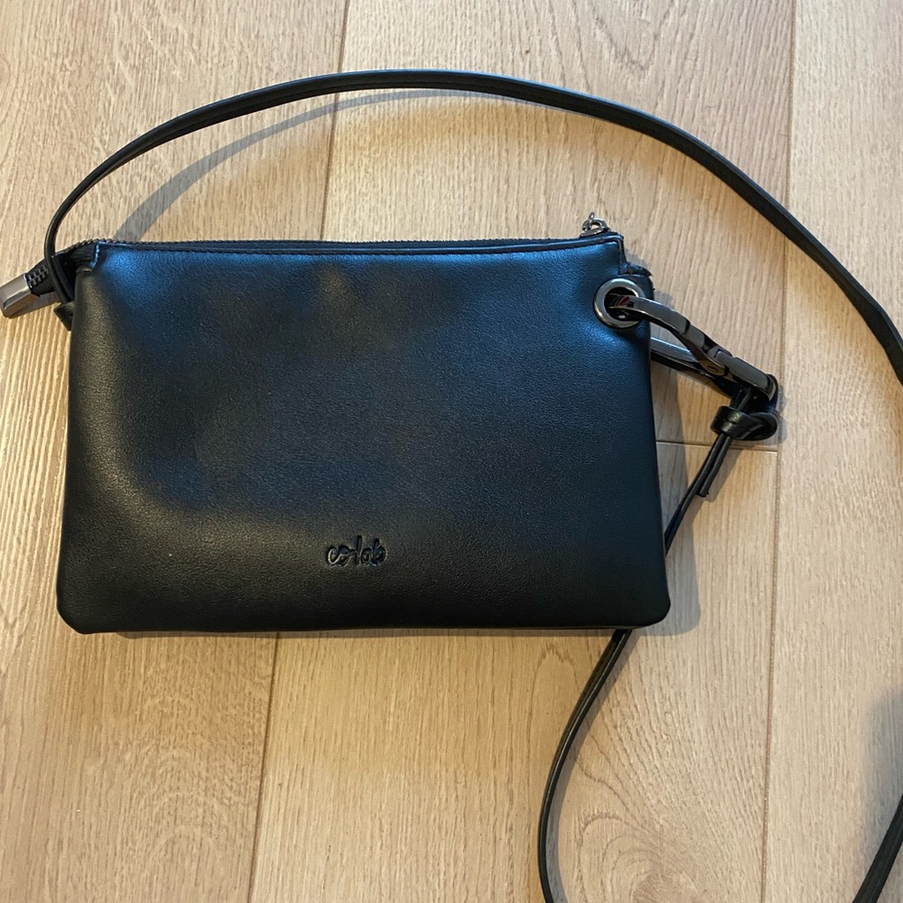 Colab Small Black Crossbody Bag